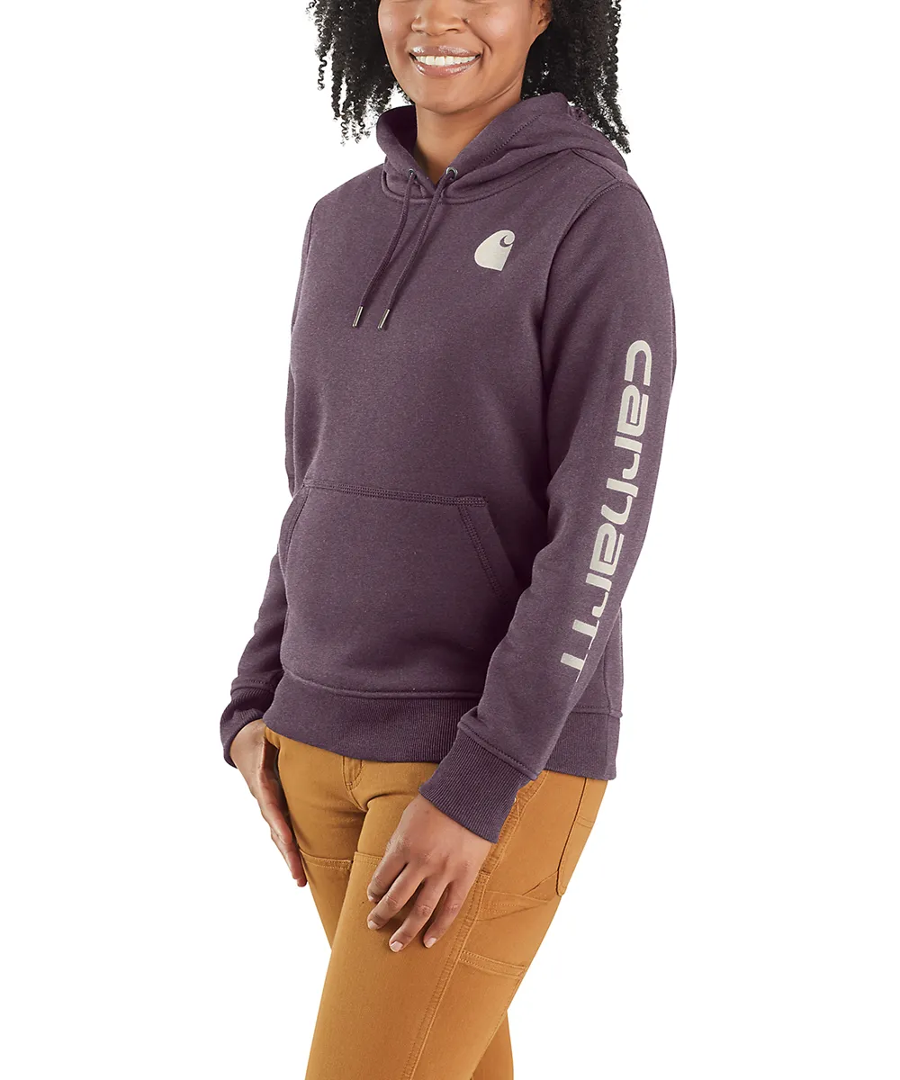 Carhartt Women's Clarksburg Pullover Hoodie - Blackberry Heather