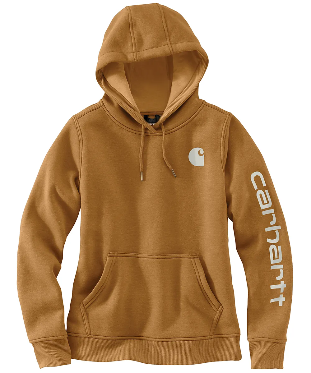 Carhartt Women's Clarksburg Pullover Hoodie - Carhartt Brown