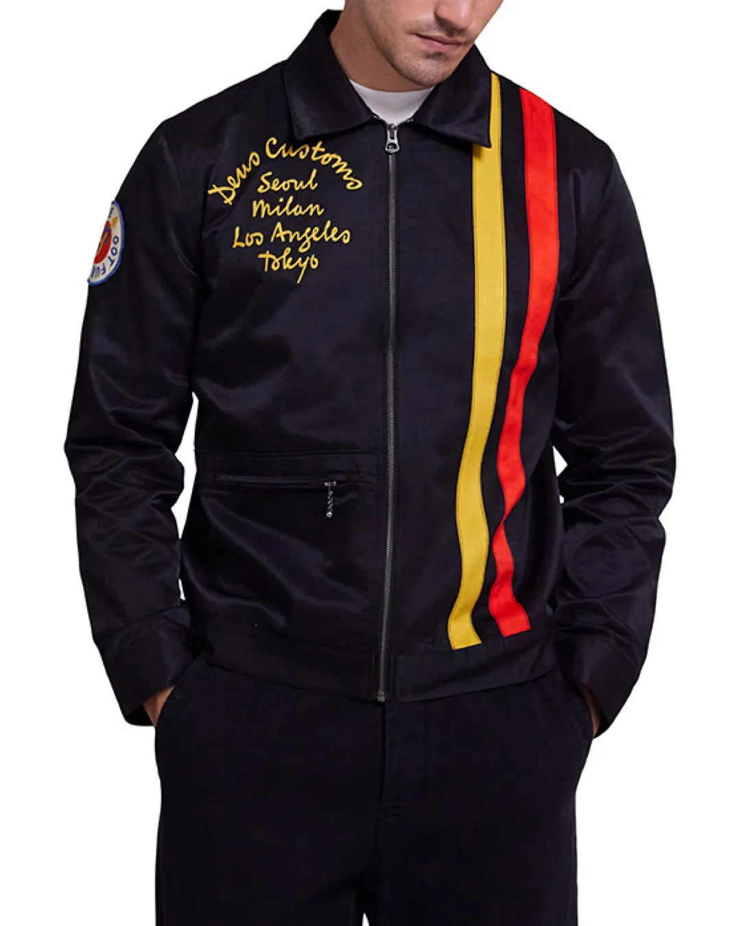 Chime Racing Jacket - Black