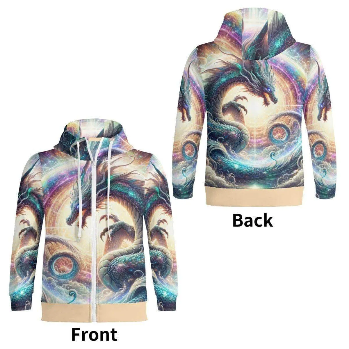 Chinese Dragon Zip Hoodie