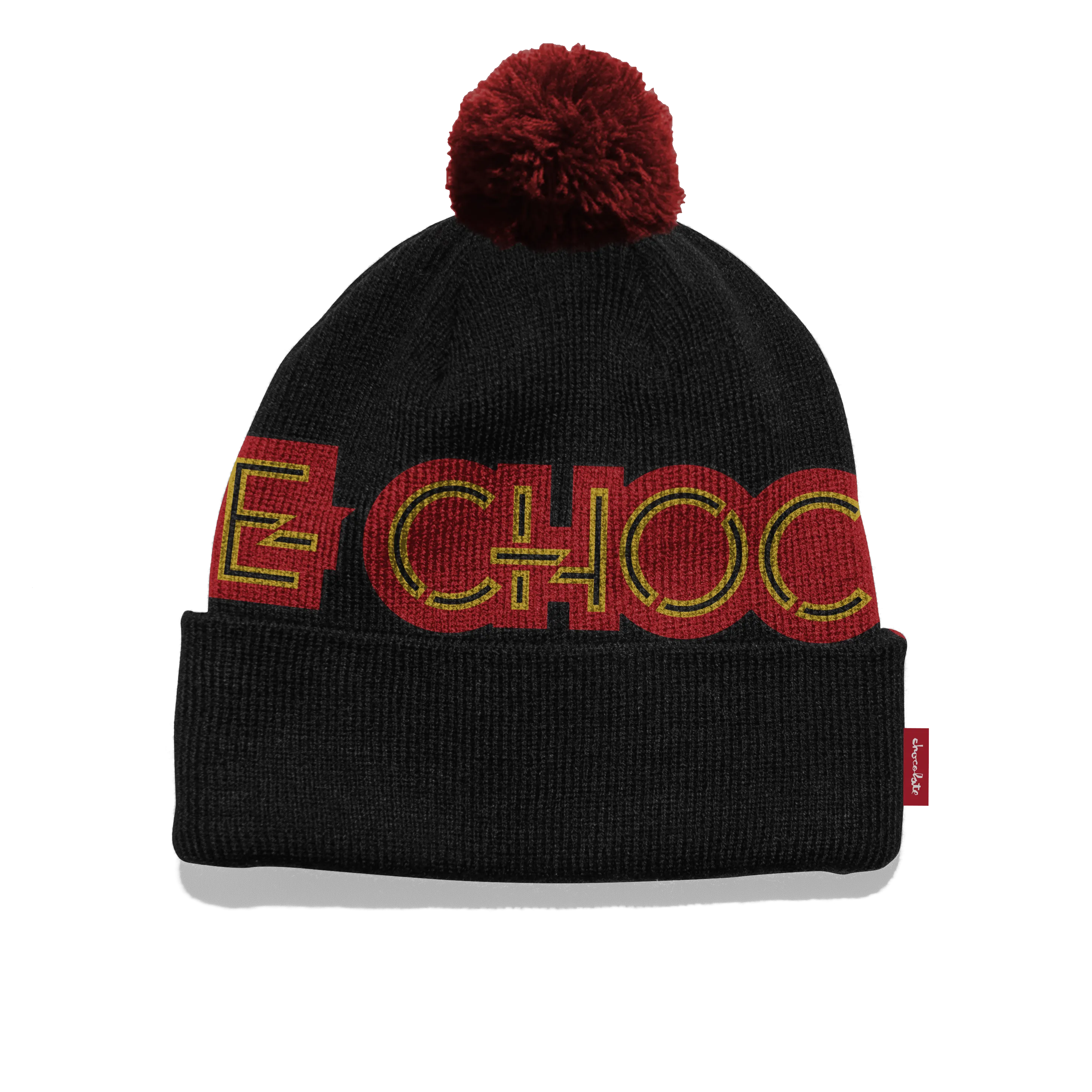 Chocolate Parliament Pom Pom Beanie Black