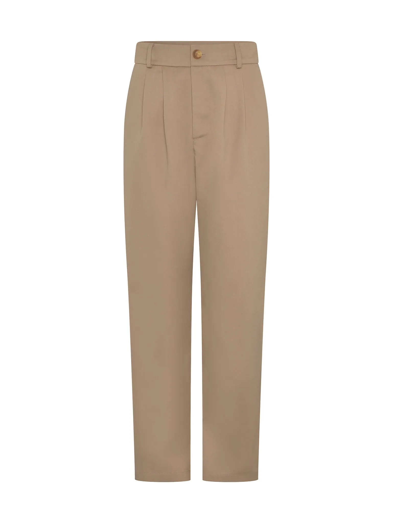 Cinnamon Relaxed Trousers in Beige