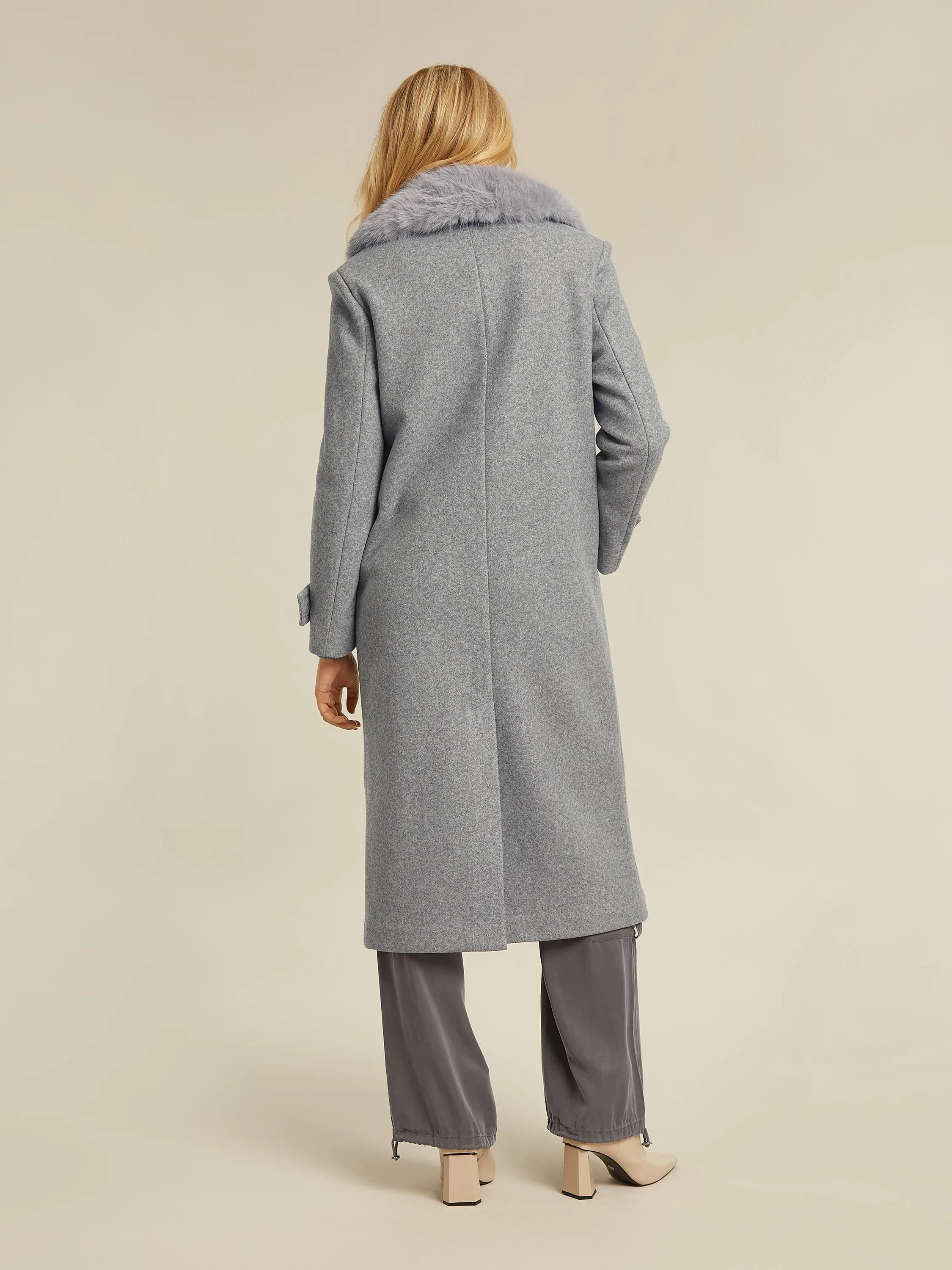 Constance coat - Grey heather