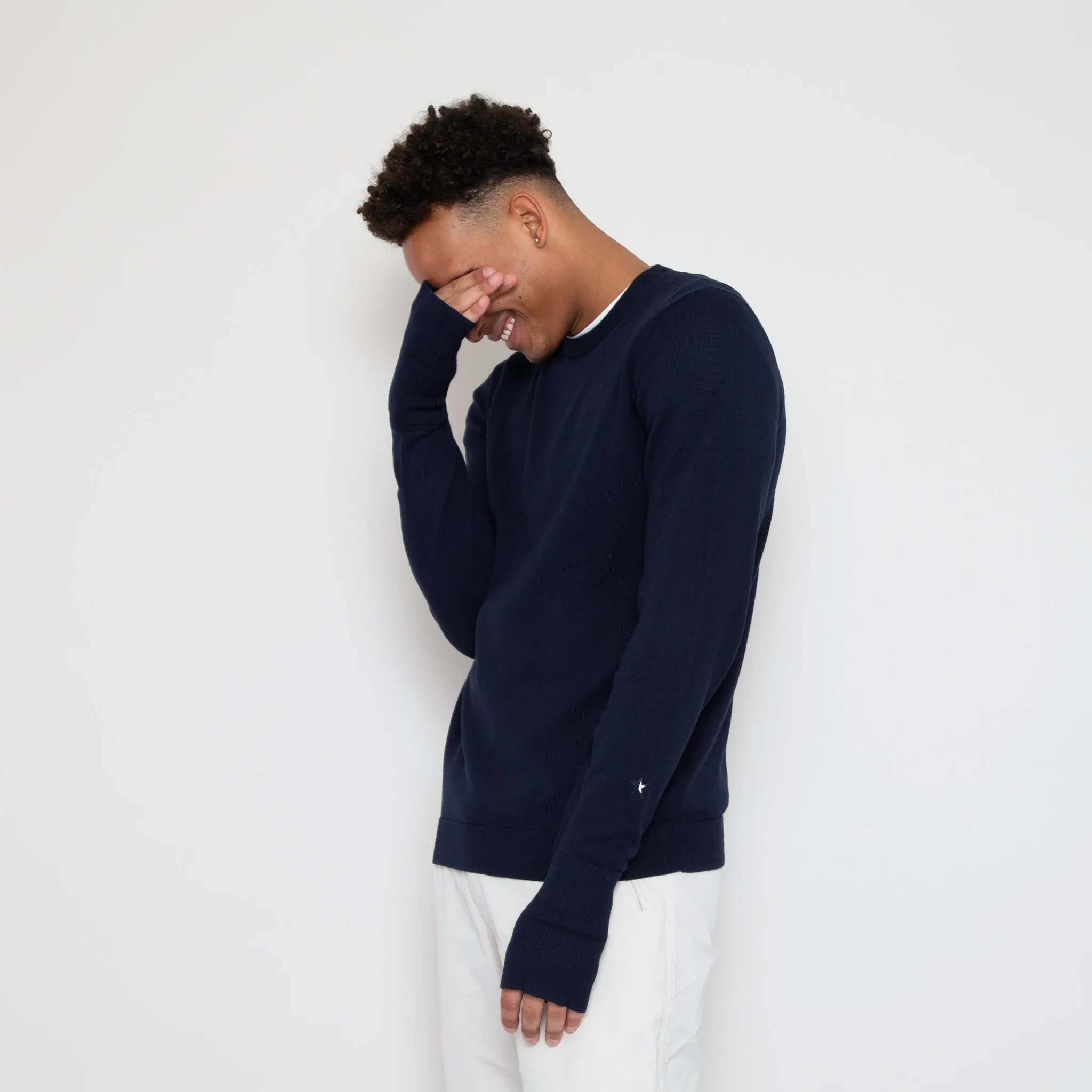 Cosmos Knit - Deep Navy