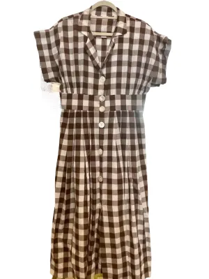 Cotton Gingham Dress