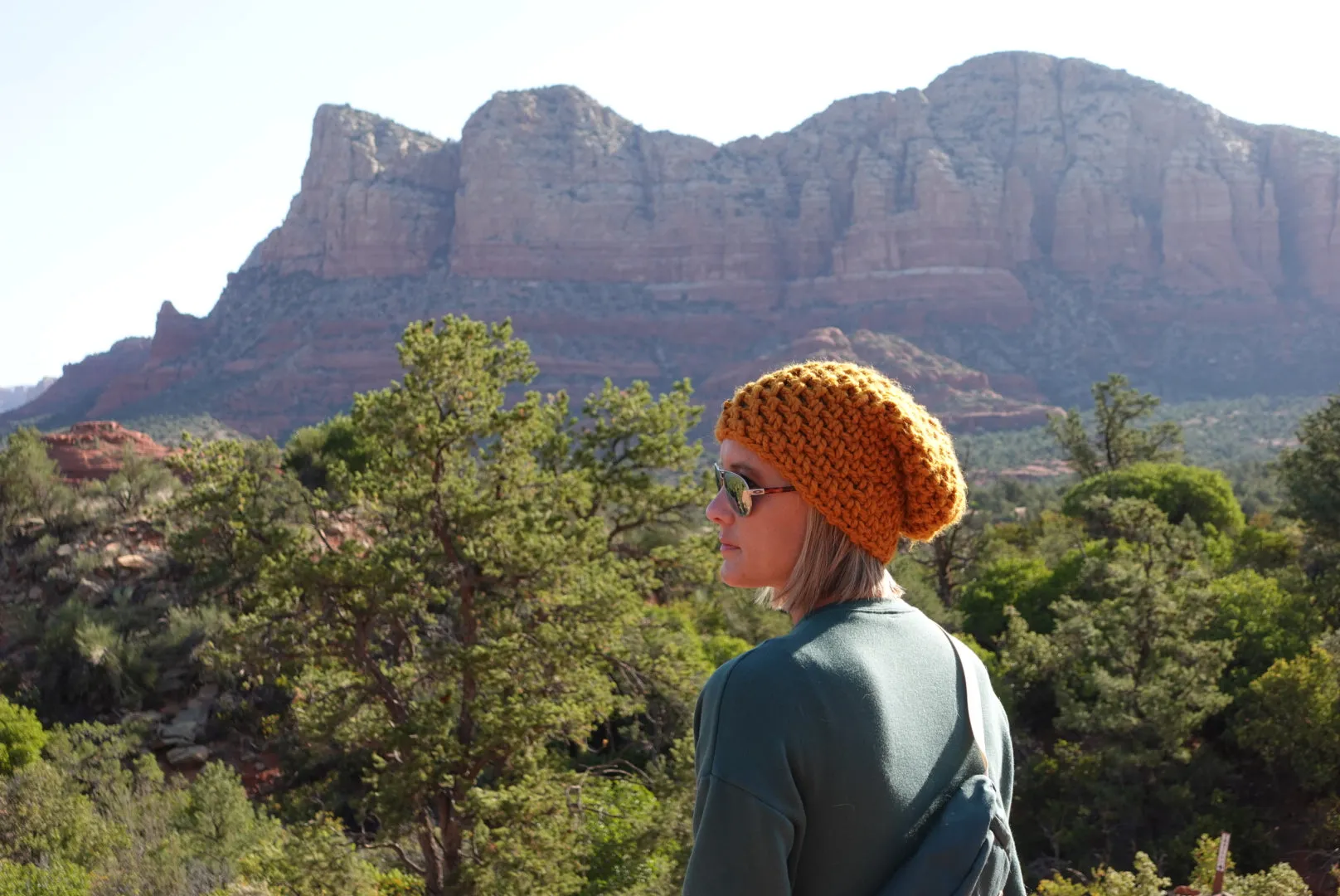 Crochet Simple Slouch Hat | Butterscotch