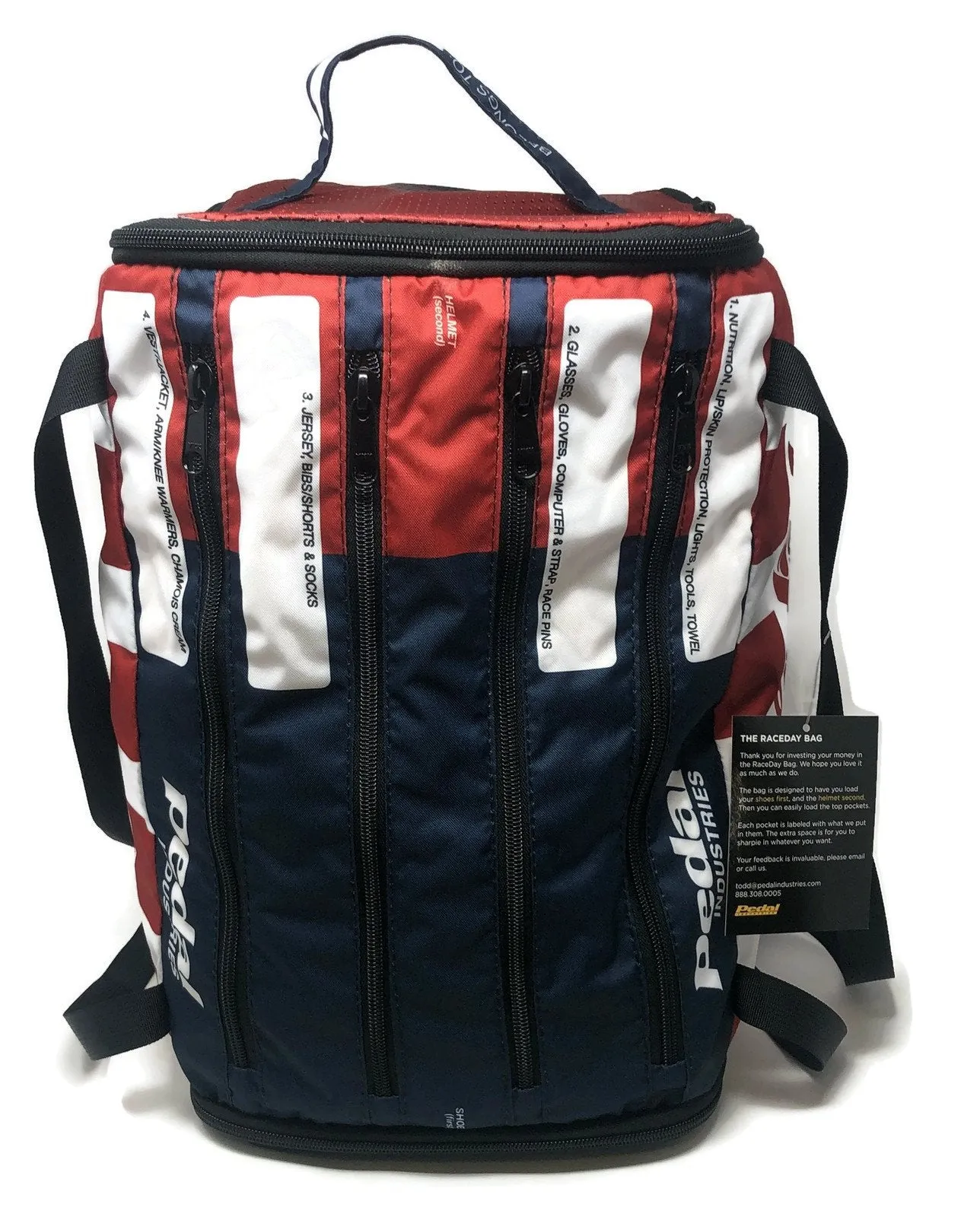 CUSTOM NAME Patriotic RACEDAY BAG™