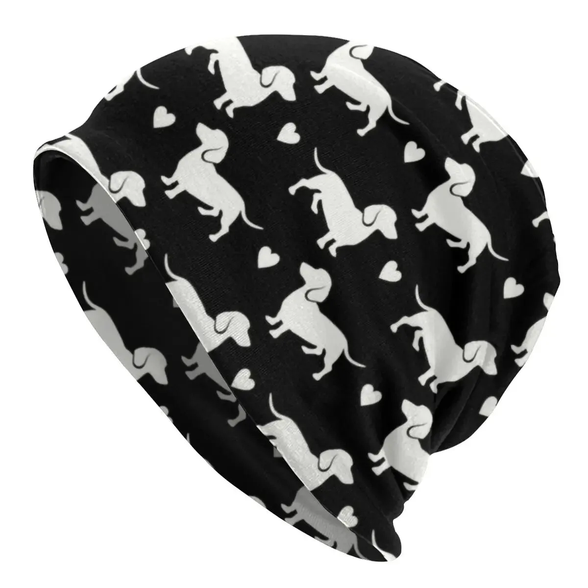 Cute Dachshund Unisex Slouchy Beanie