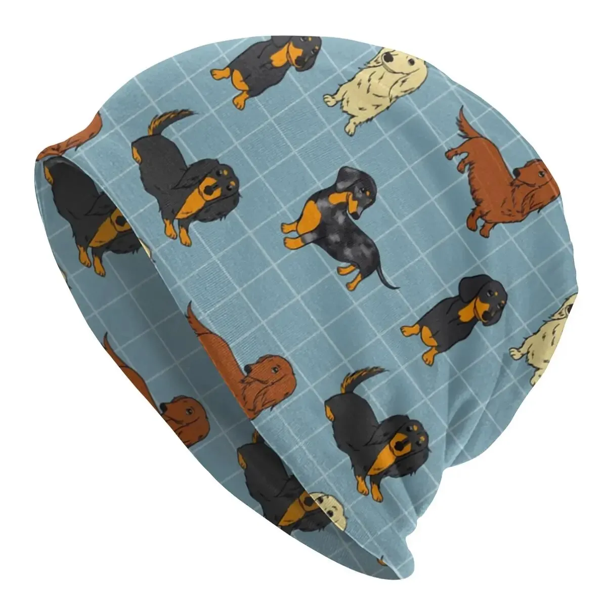 Cute Dachshund Unisex Slouchy Beanie