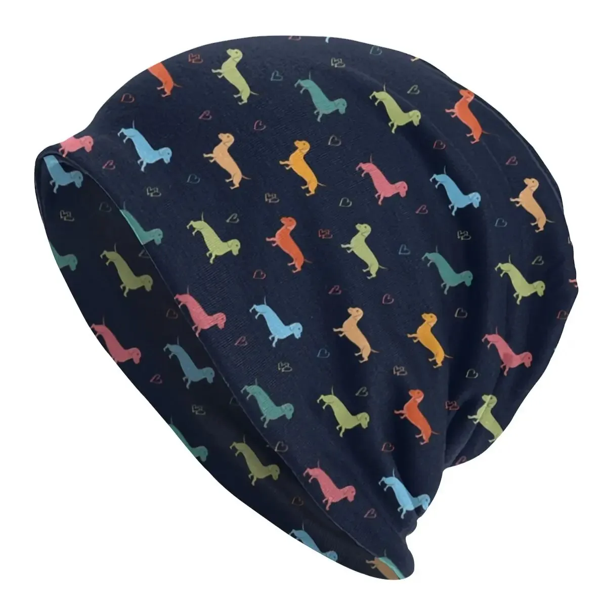 Cute Dachshund Unisex Slouchy Beanie