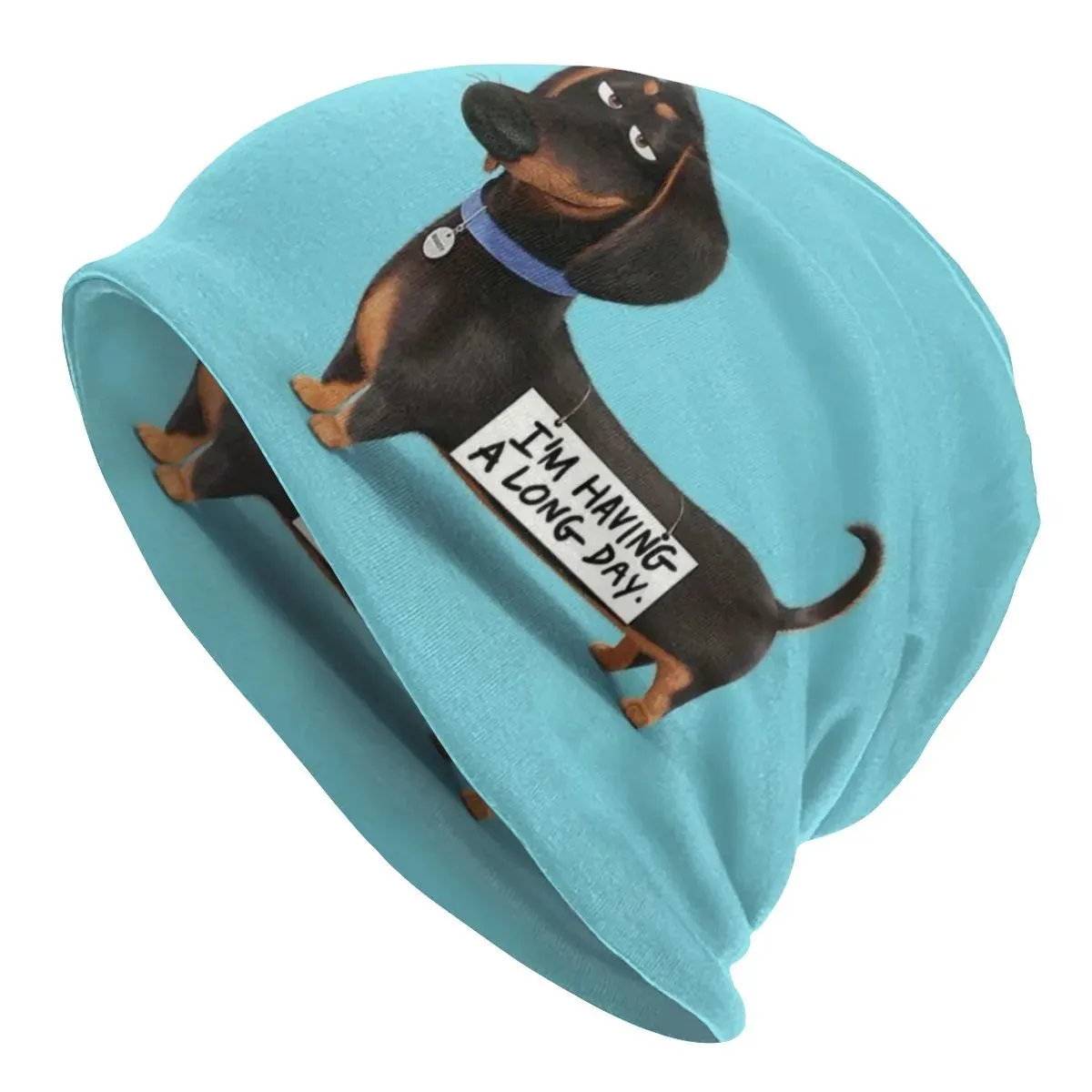 Cute Dachshund Unisex Slouchy Beanie