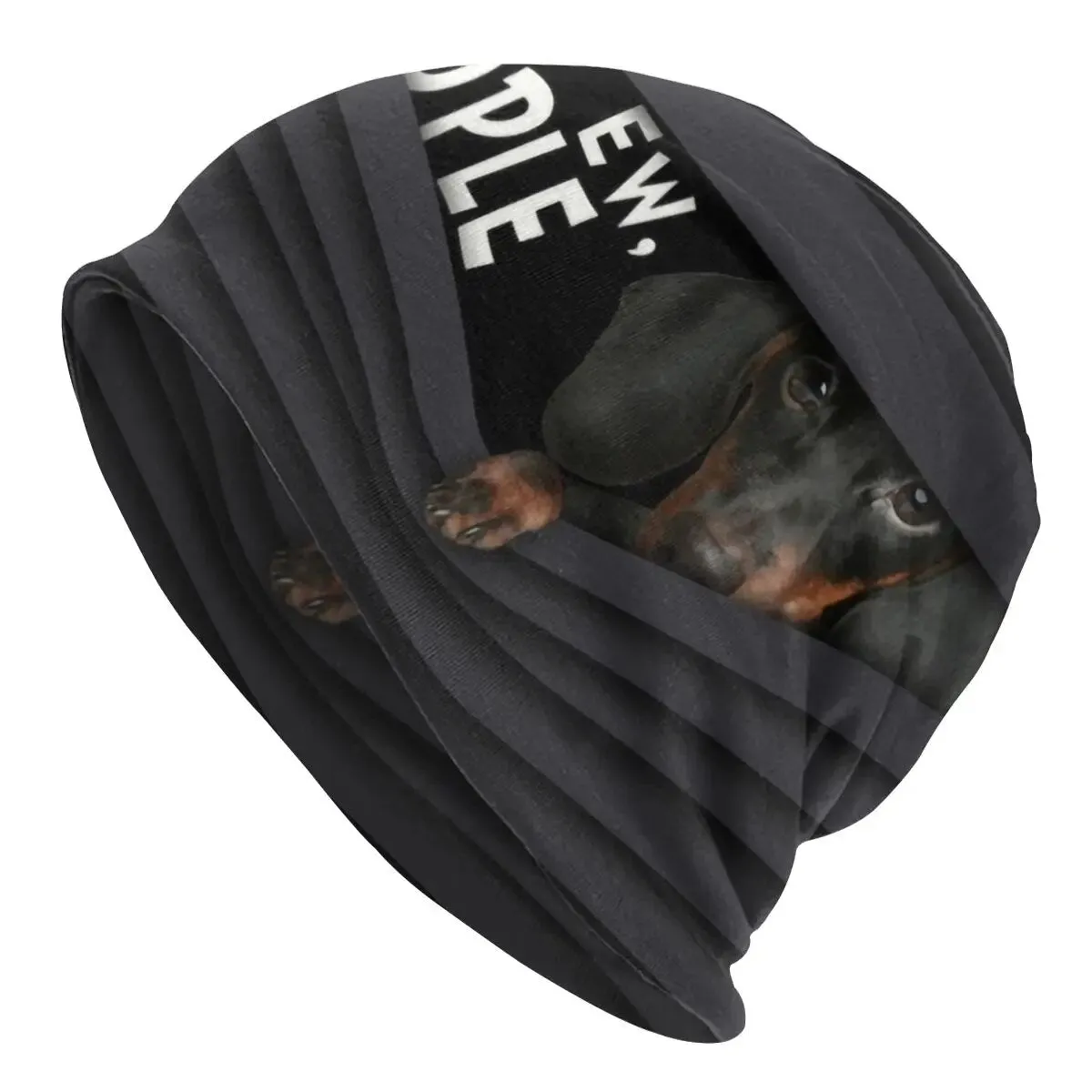 Cute Dachshund Unisex Slouchy Beanie