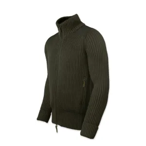 CWO Full Zip Sweater - OD Green