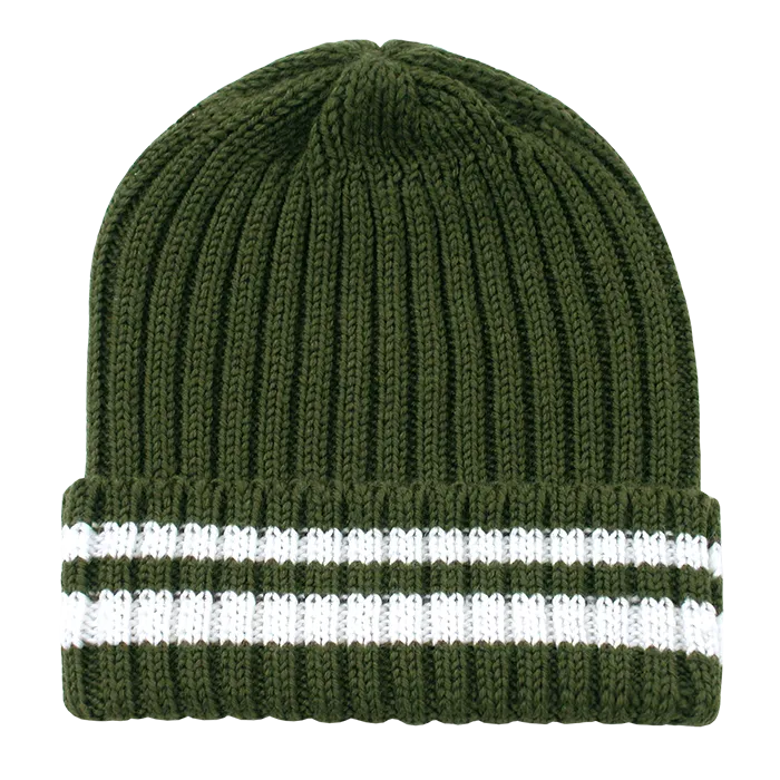 Decky 622 - Sweater Beanie, Knit Cap