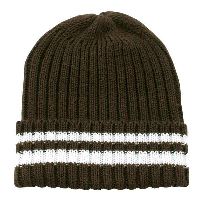 Decky 622 - Sweater Beanie, Knit Cap