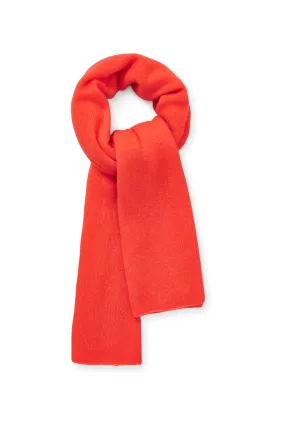 DUSTIN SCARF - PERSIMMON  - SILK/CASHMERE