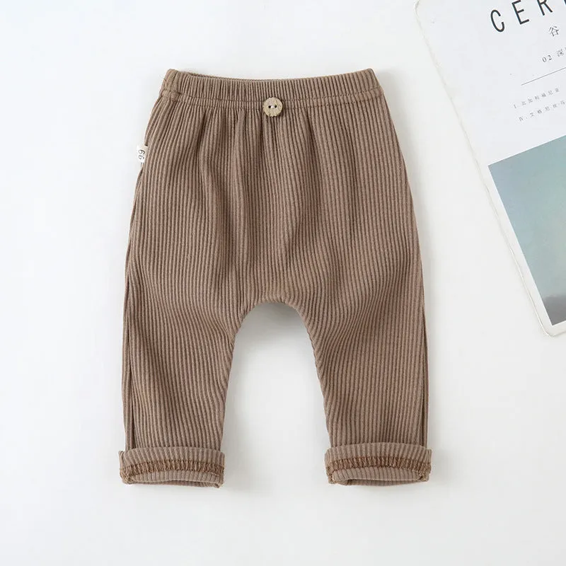 Earthy Cotton Baby Pants