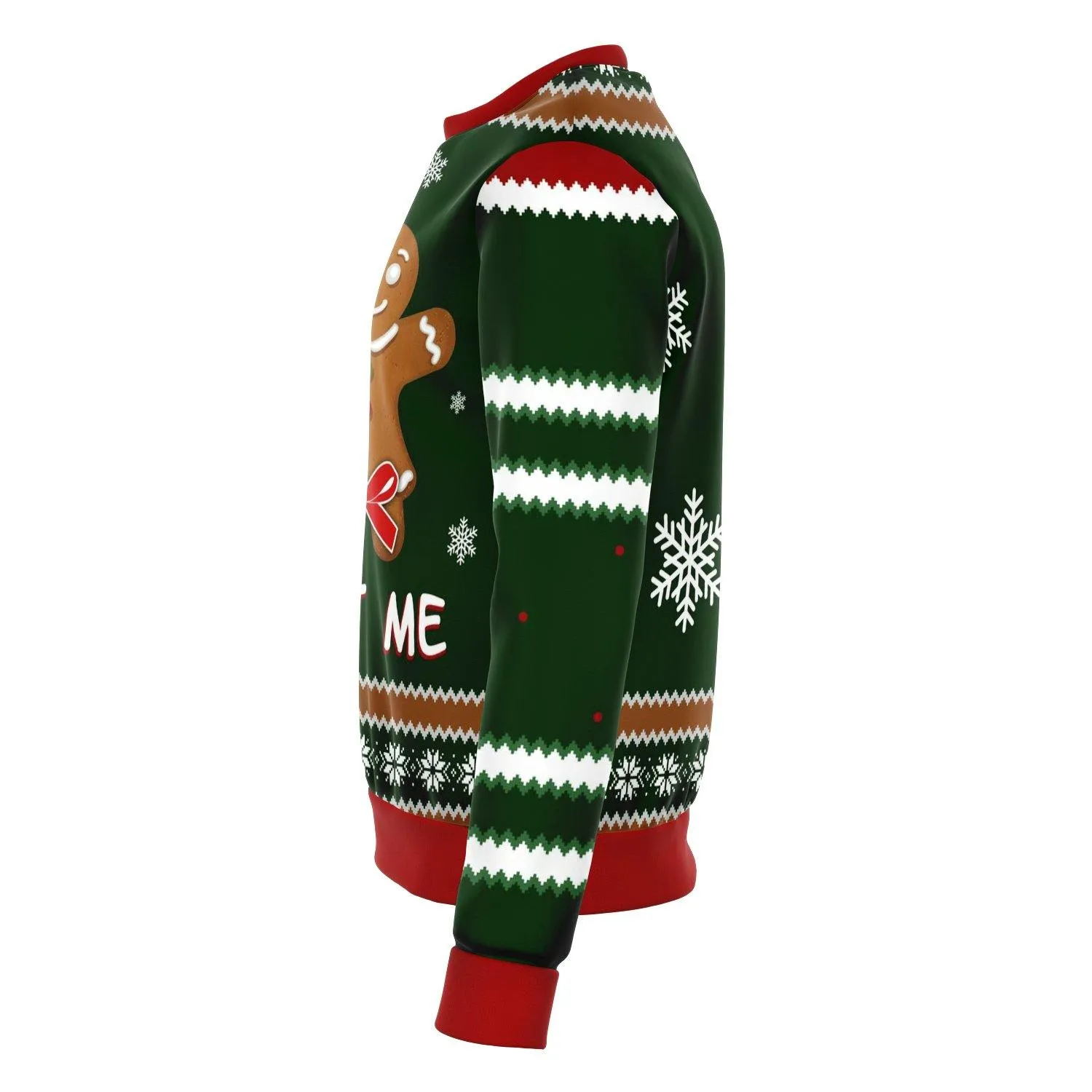 Eat Me Gingerbread Funny Ugly Christmas Sweater