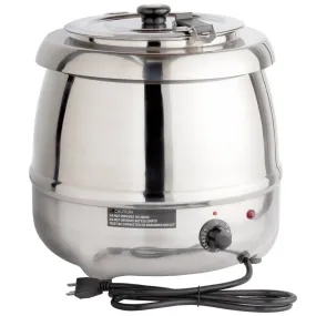 ELECTRIC SOUP KETTLE 10L - STAINLESS STEEL