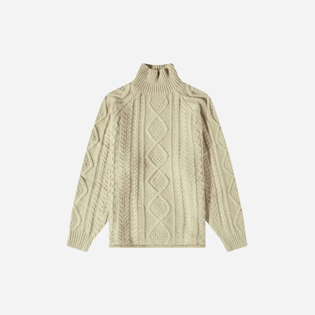 ESSENTIALS FEAR OF GOD TURTLENECK WHEAT