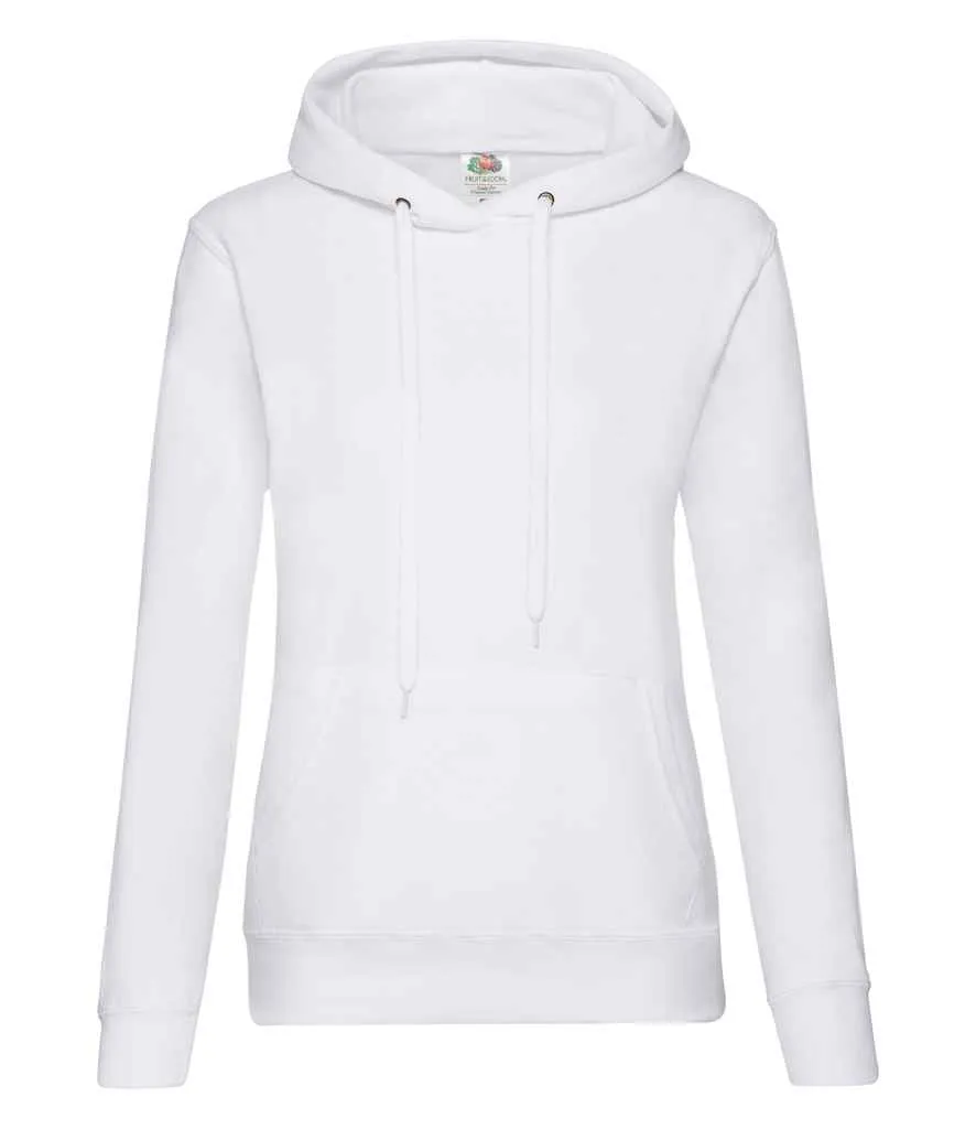 Fruit of the Loom Classic Hooded Sweatshirt (Ladies) - Bright Colours