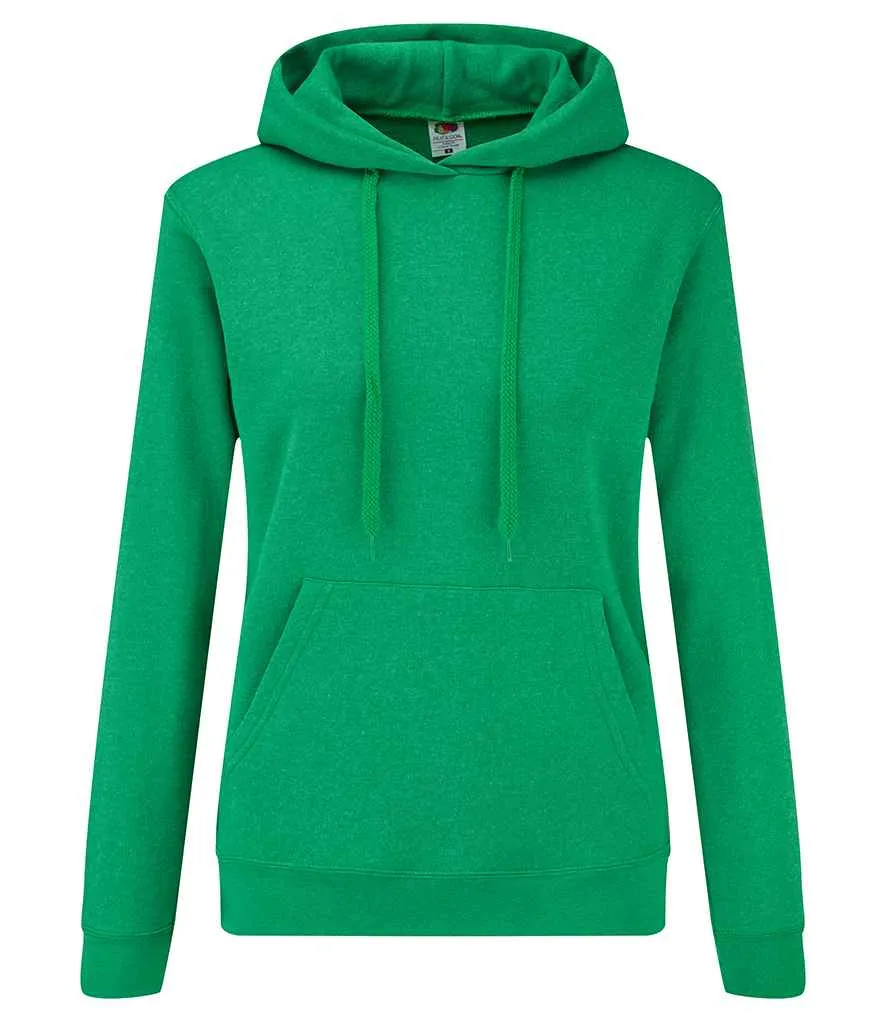 Fruit of the Loom Classic Hooded Sweatshirt (Ladies) - Bright Colours