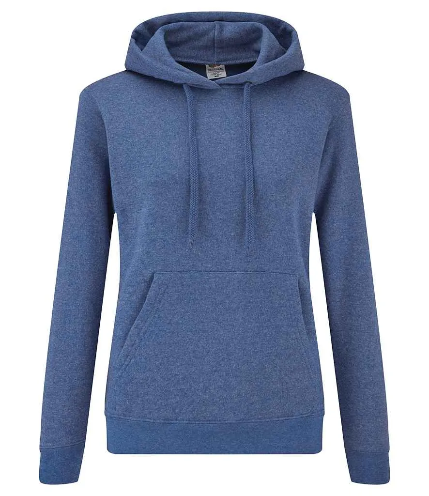 Fruit of the Loom Classic Hooded Sweatshirt (Ladies) - Bright Colours