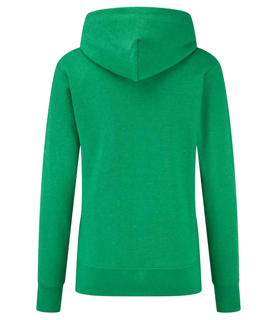 Fruit of the Loom Classic Hooded Sweatshirt (Ladies) - Bright Colours