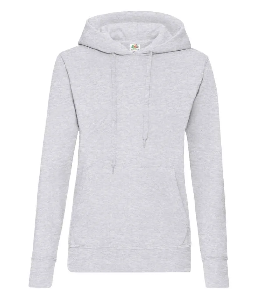 Fruit of the Loom Classic Hooded Sweatshirt (Ladies) - Bright Colours