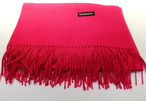 Fuchsia Cashmere Scarf For Women