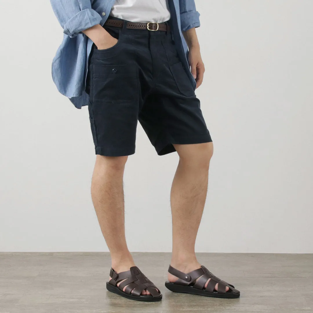 FUJITO / Summer corduroy Explorer Shorts