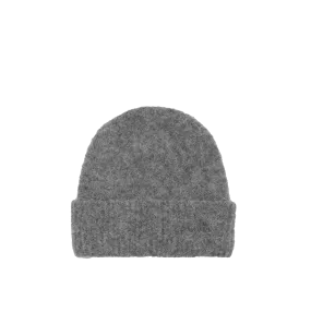 GANNI Grey Soft Beanie