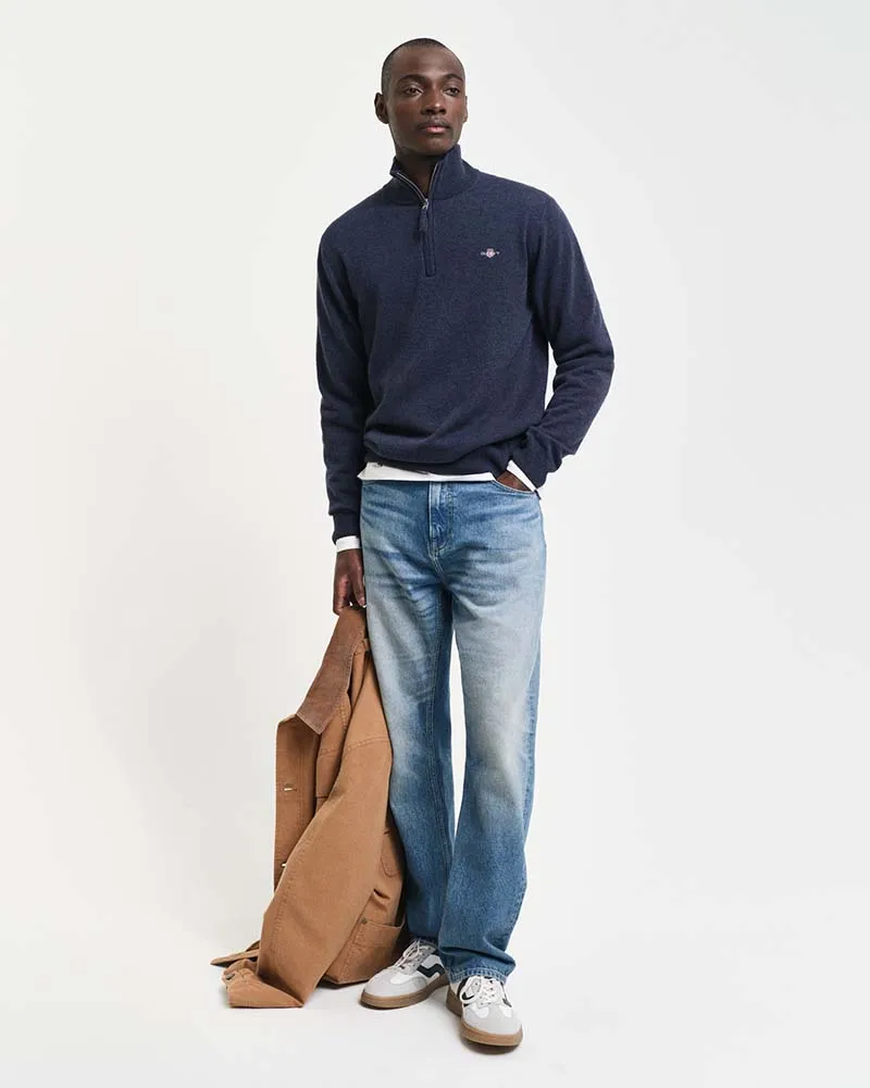 Gant Clothing Superfine Lambswool Half-Zip