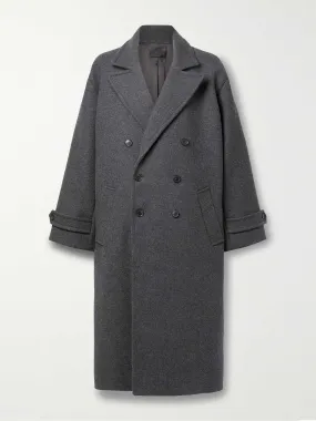 Georgio double-breasted wool coat