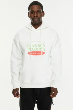 Giannis Pizzeria / Oversized Pullover Hoodie