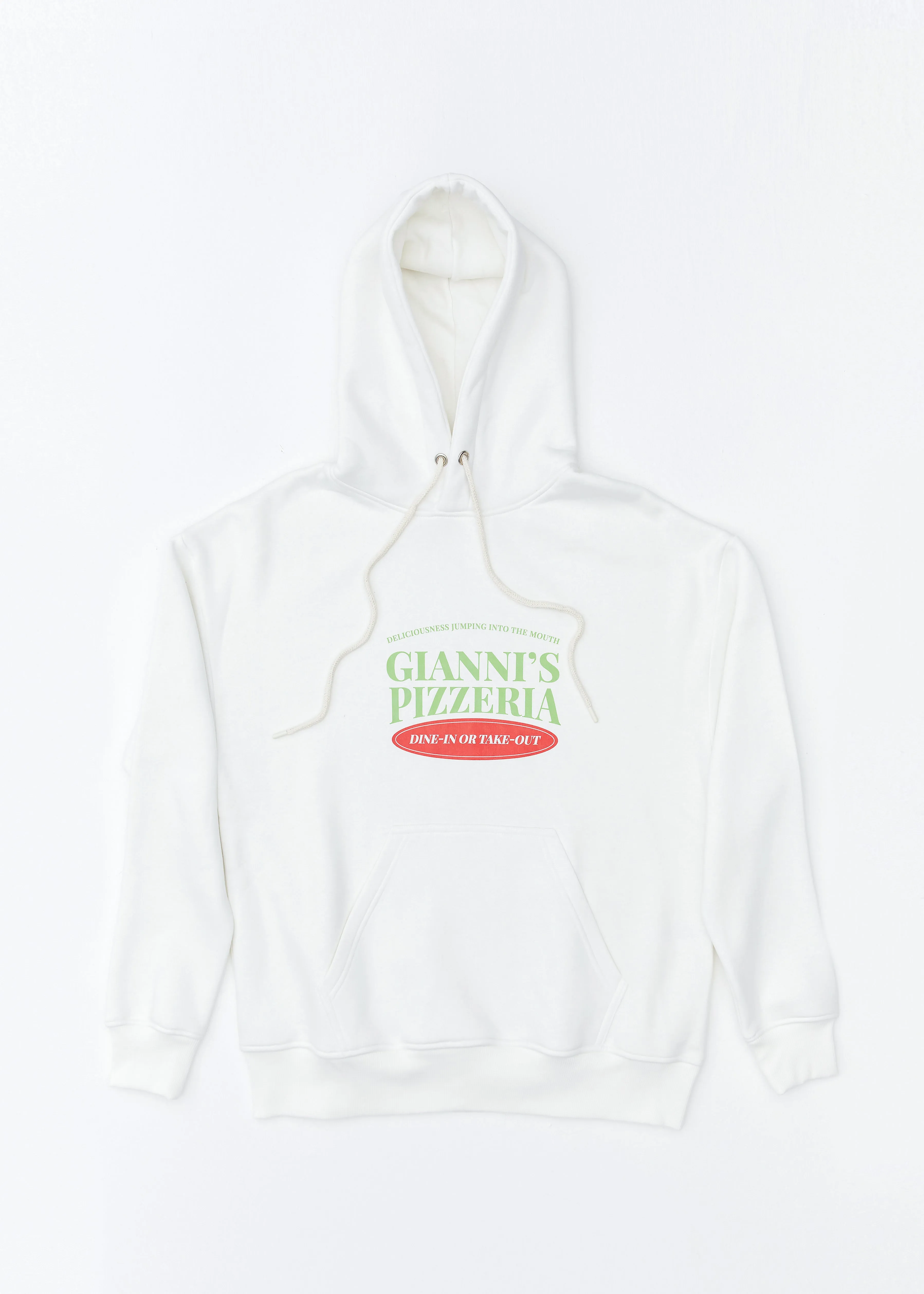 Giannis Pizzeria / Oversized Pullover Hoodie