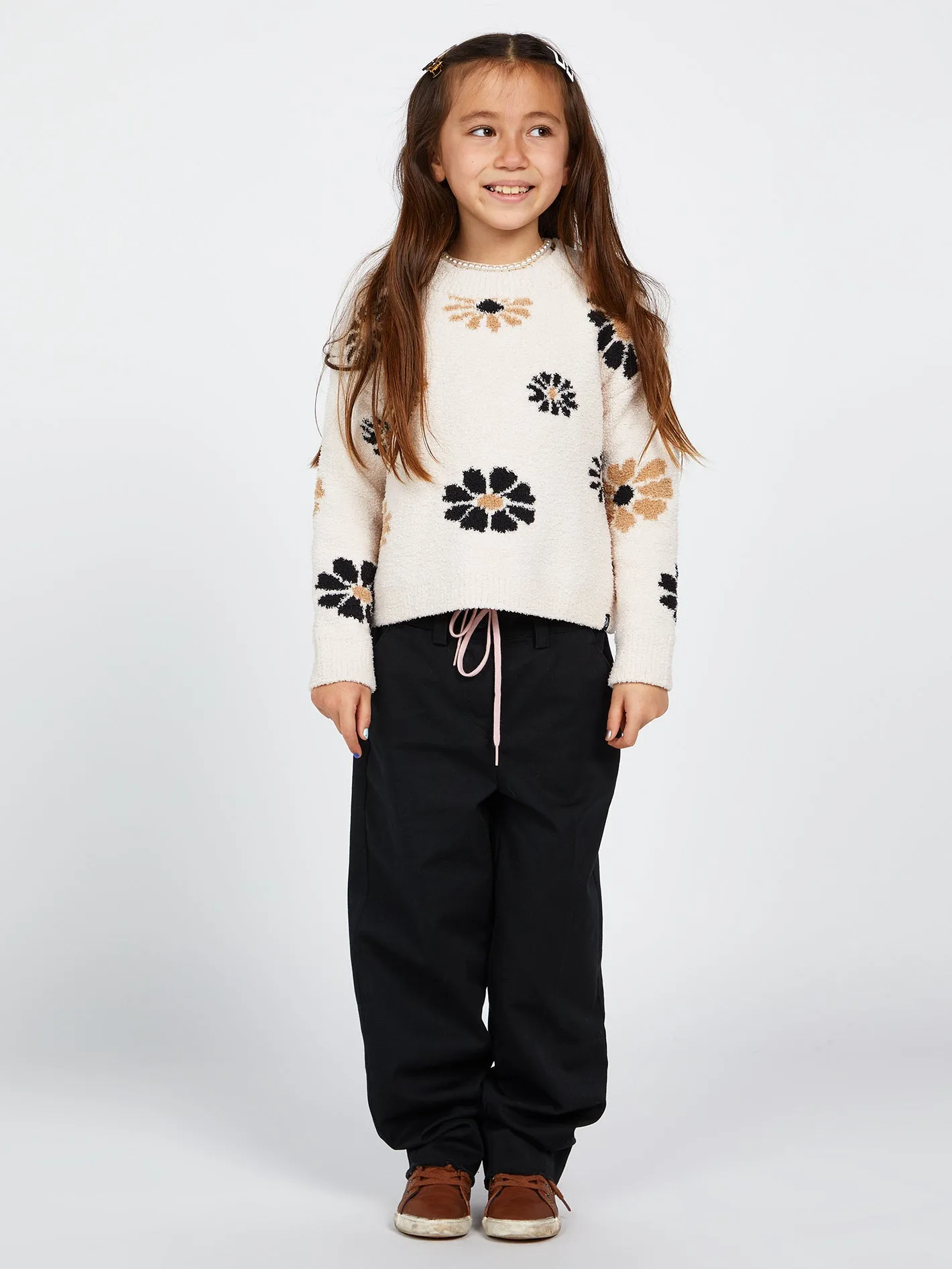 Girls Amazing Dazy Sweater - Sand