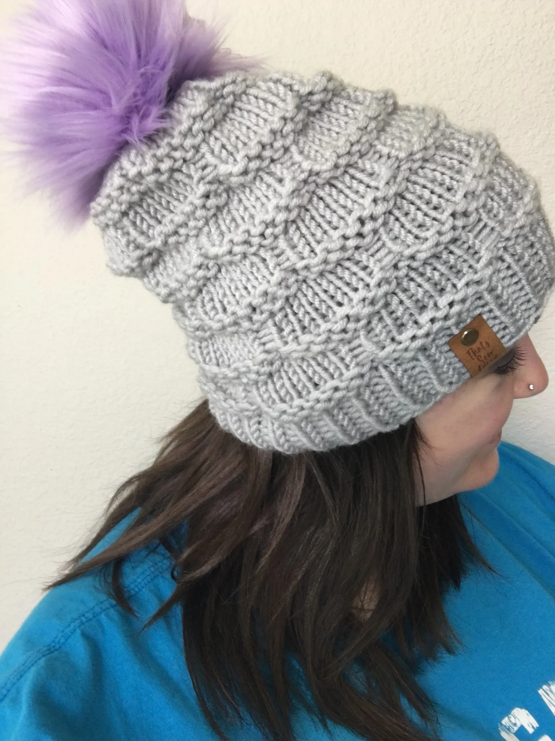 Gray Treble Beanie