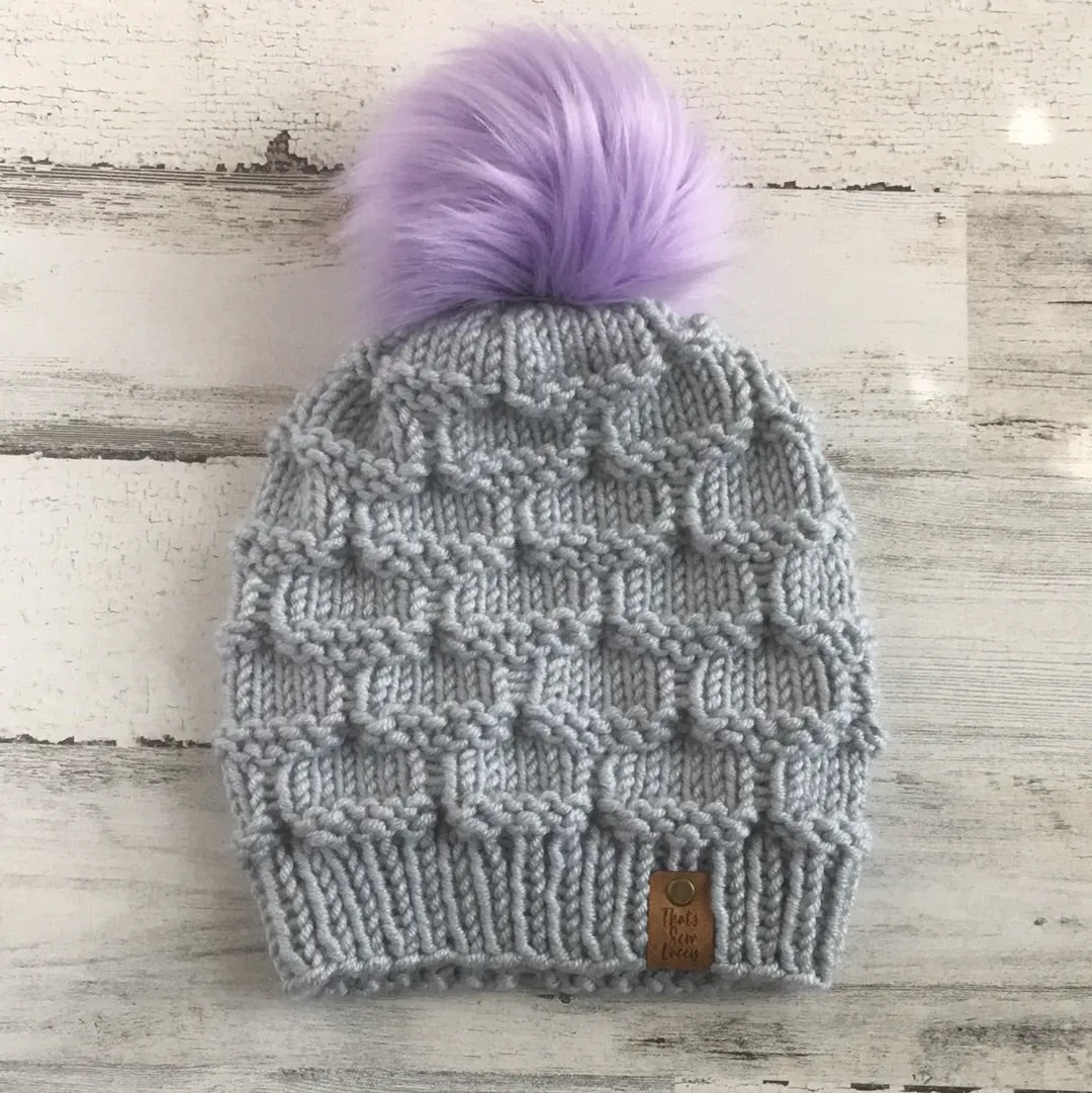 Gray Treble Beanie