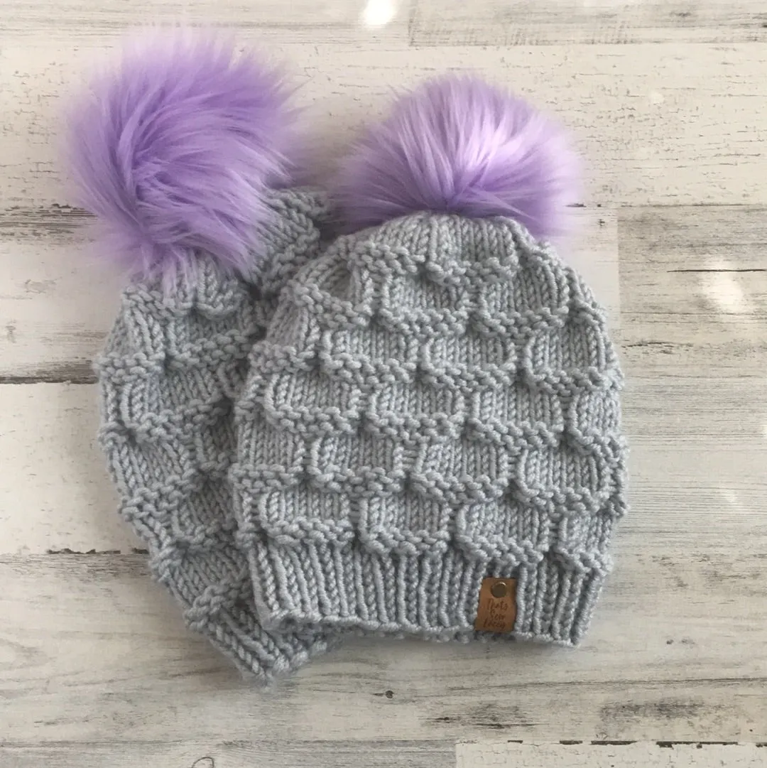 Gray Treble Beanie