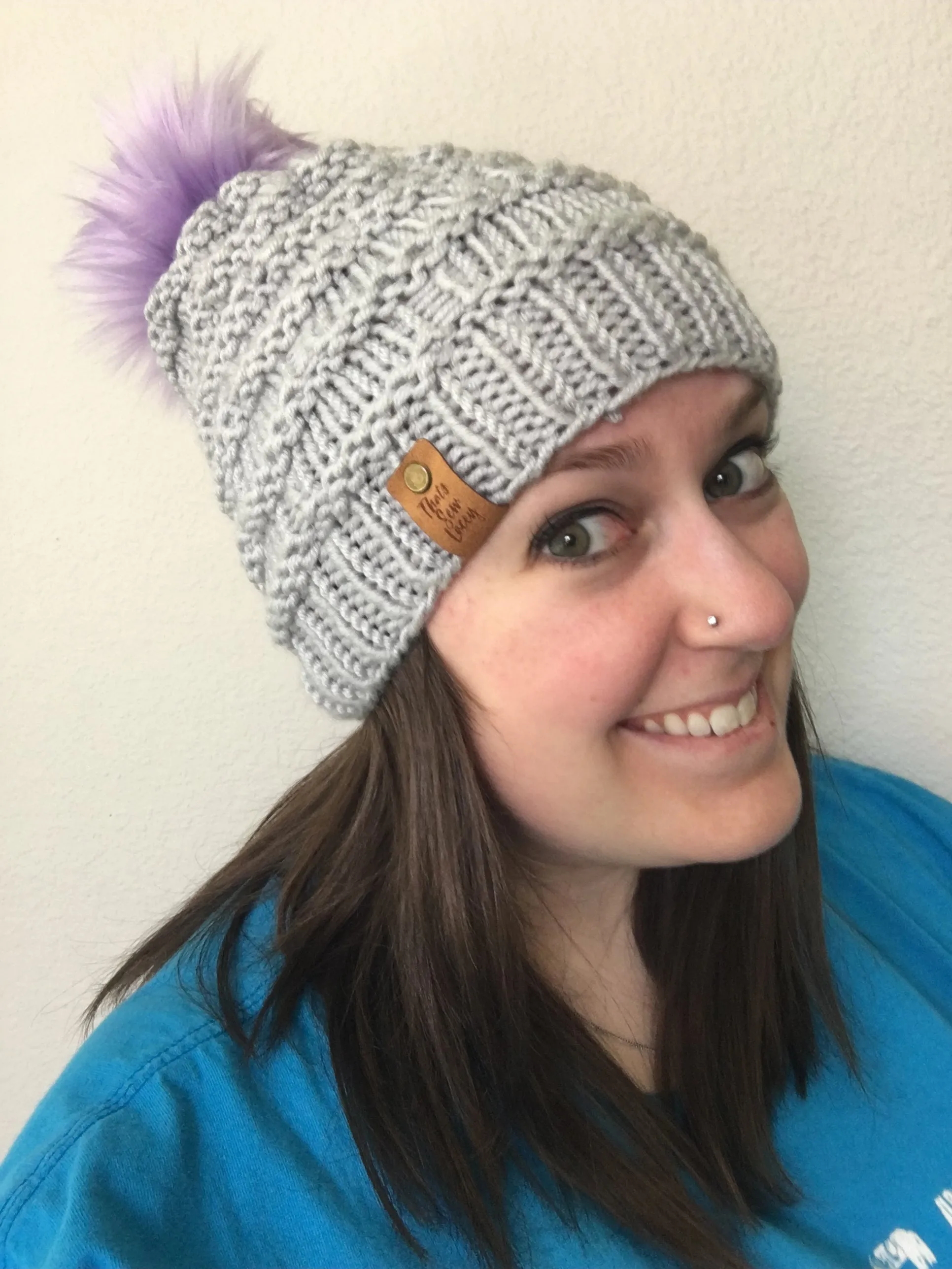 Gray Treble Beanie