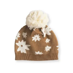 Grown Winter Garden Pom Pom Beanie - Bronze