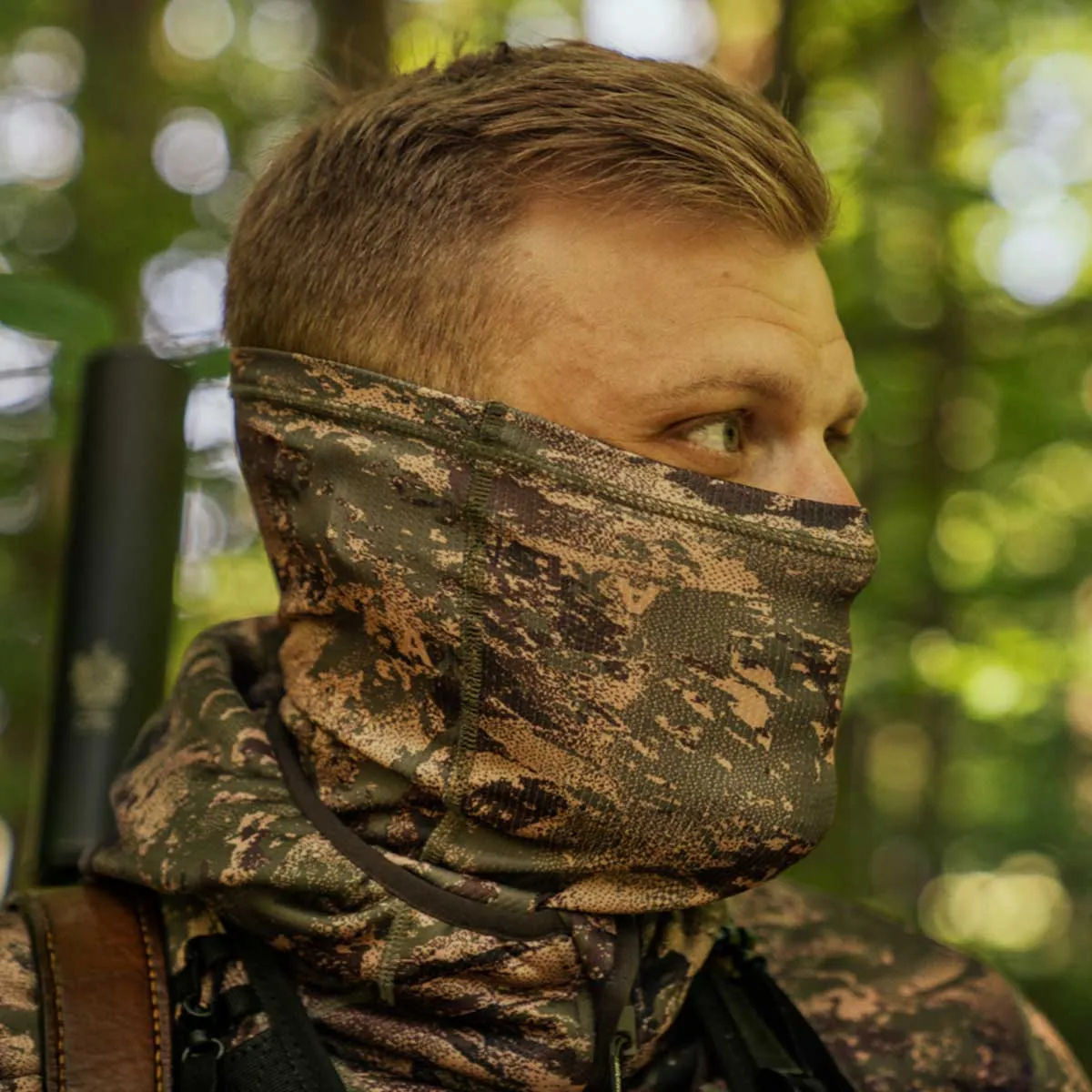 HARKILA Deer Stalker Camo Neck Gaiter - AXIS MSP Forest Green