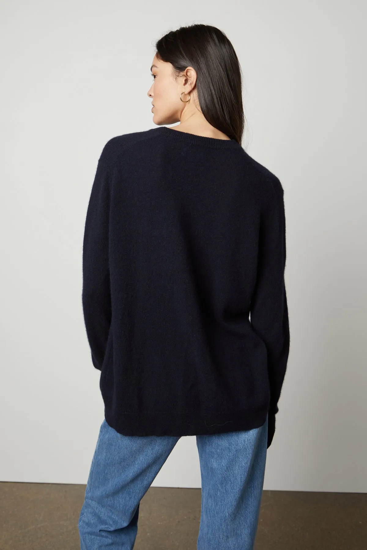 HARMONY CASHMERE V-NECK SWEATER