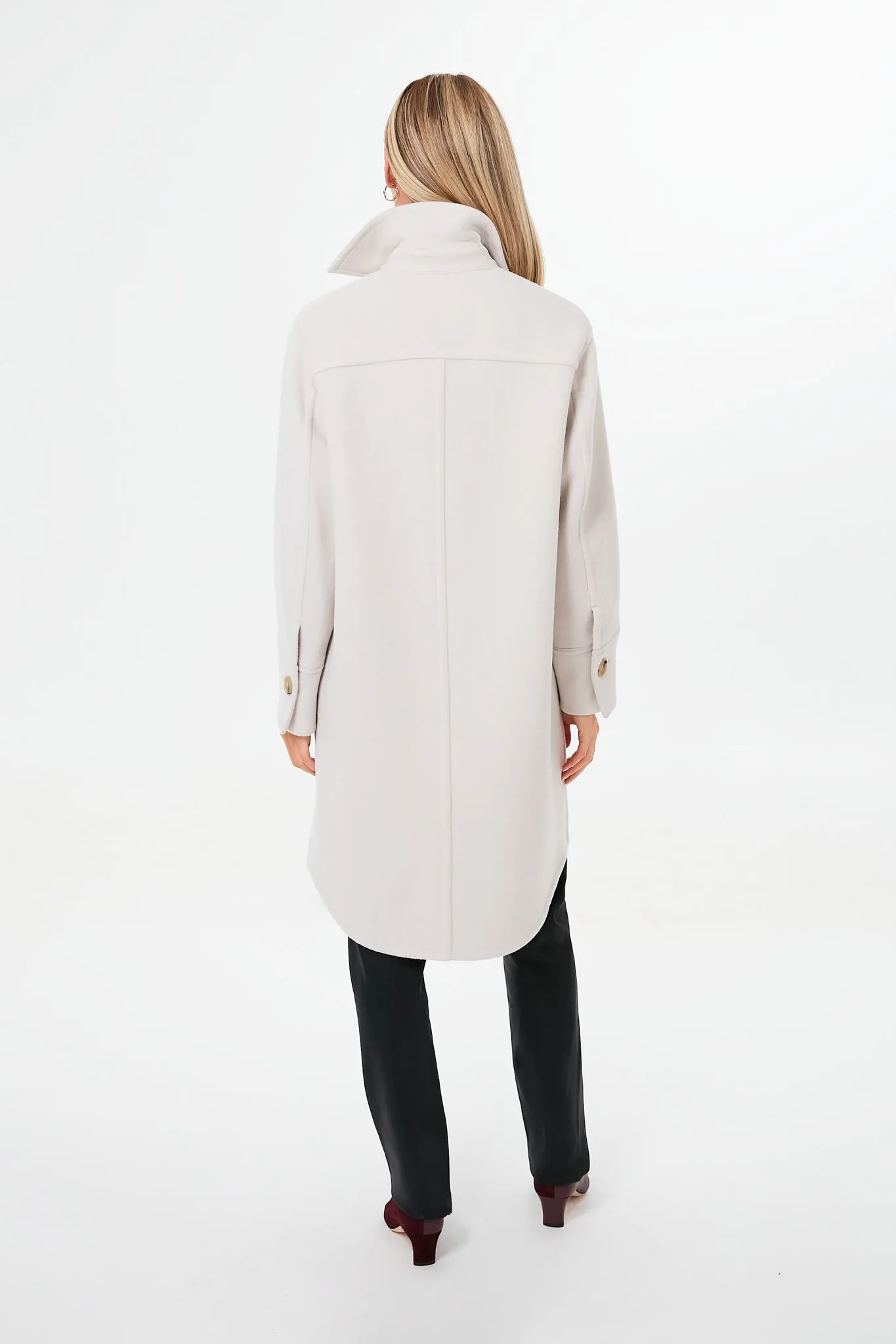 Horchata Double Wool Shirt Coat