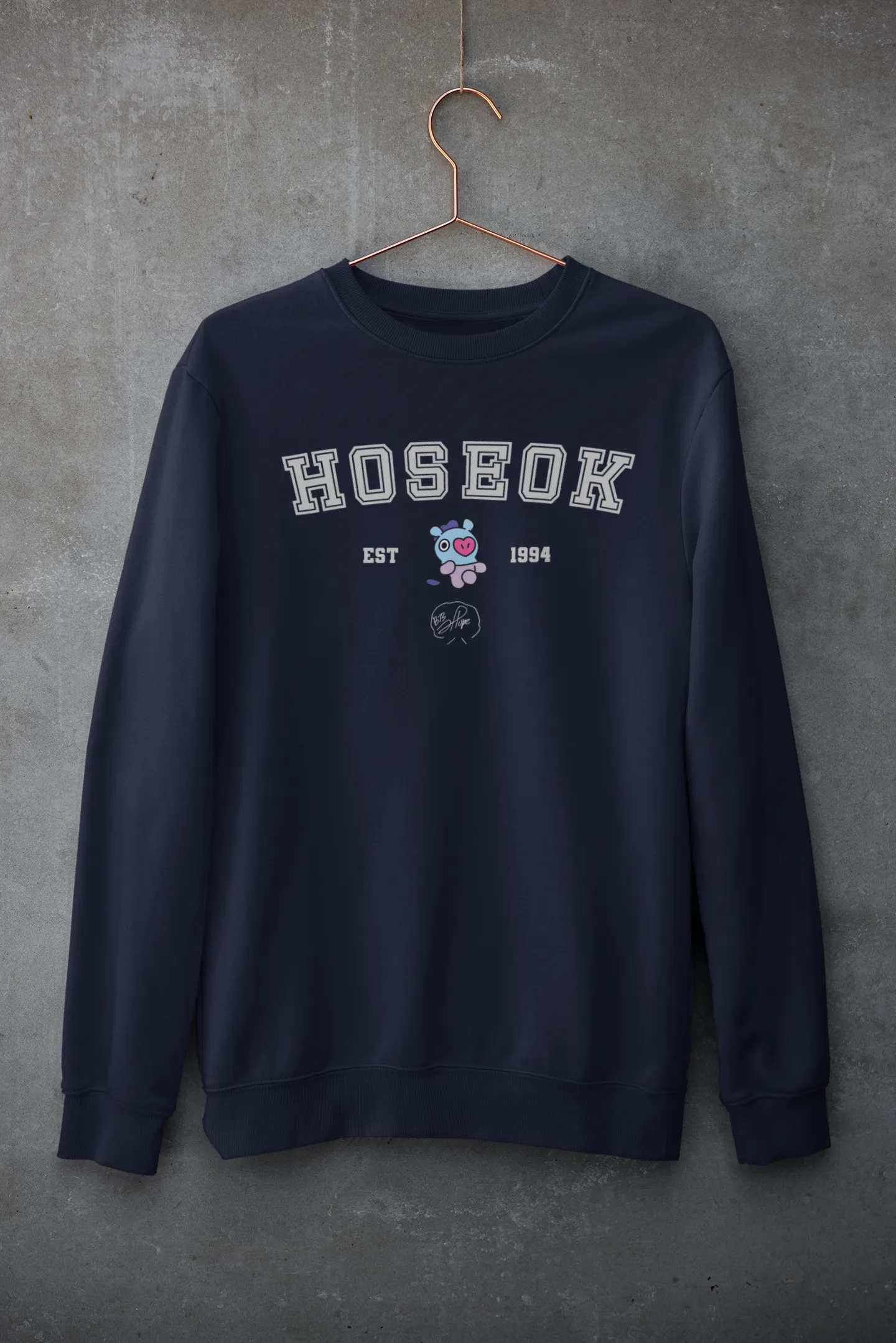 HOSEOK- Mang: BTS- Winter Sweatshirts