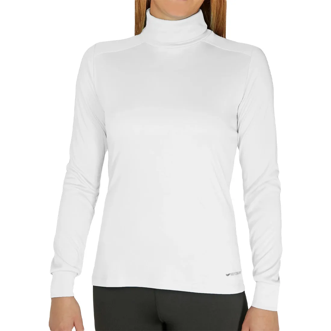 Hot Chillys Peach Skins Roll T-Neck - Women's