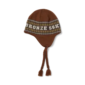 HUF X Bronze Flap Beanie - Brown