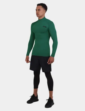 Hyperfusion Compression Base Layer Long Sleeve Mock Neck For Men