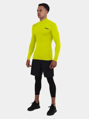 Hyperfusion Compression Base Layer Long Sleeve Mock Neck For Men